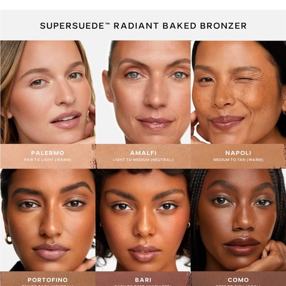 Saie Supersuede Radiant Baked Bronzer PALERMO – New - Picture 2 of 4